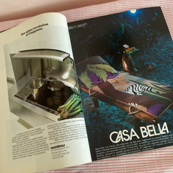 Vintage July 1984 Architectural Digest Magazine - Picture 7 of 12